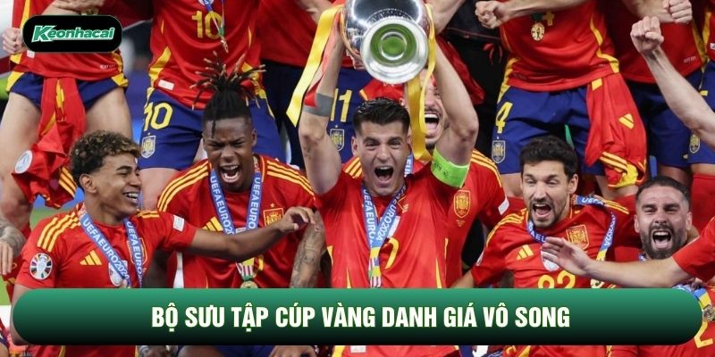 Bộ sưu tập cúp vàng danh giá vô song